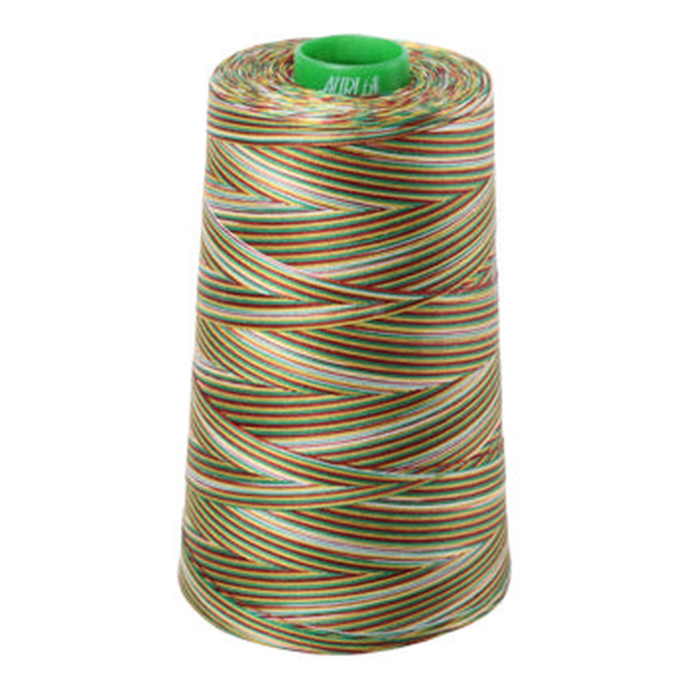 Aurifil embroidery thread spool in Leaves (4650) - 40wt 4700m