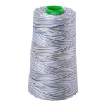 Aurifil embroidery thread spool in Lemon Blueberry (4649) - 40wt 4700m