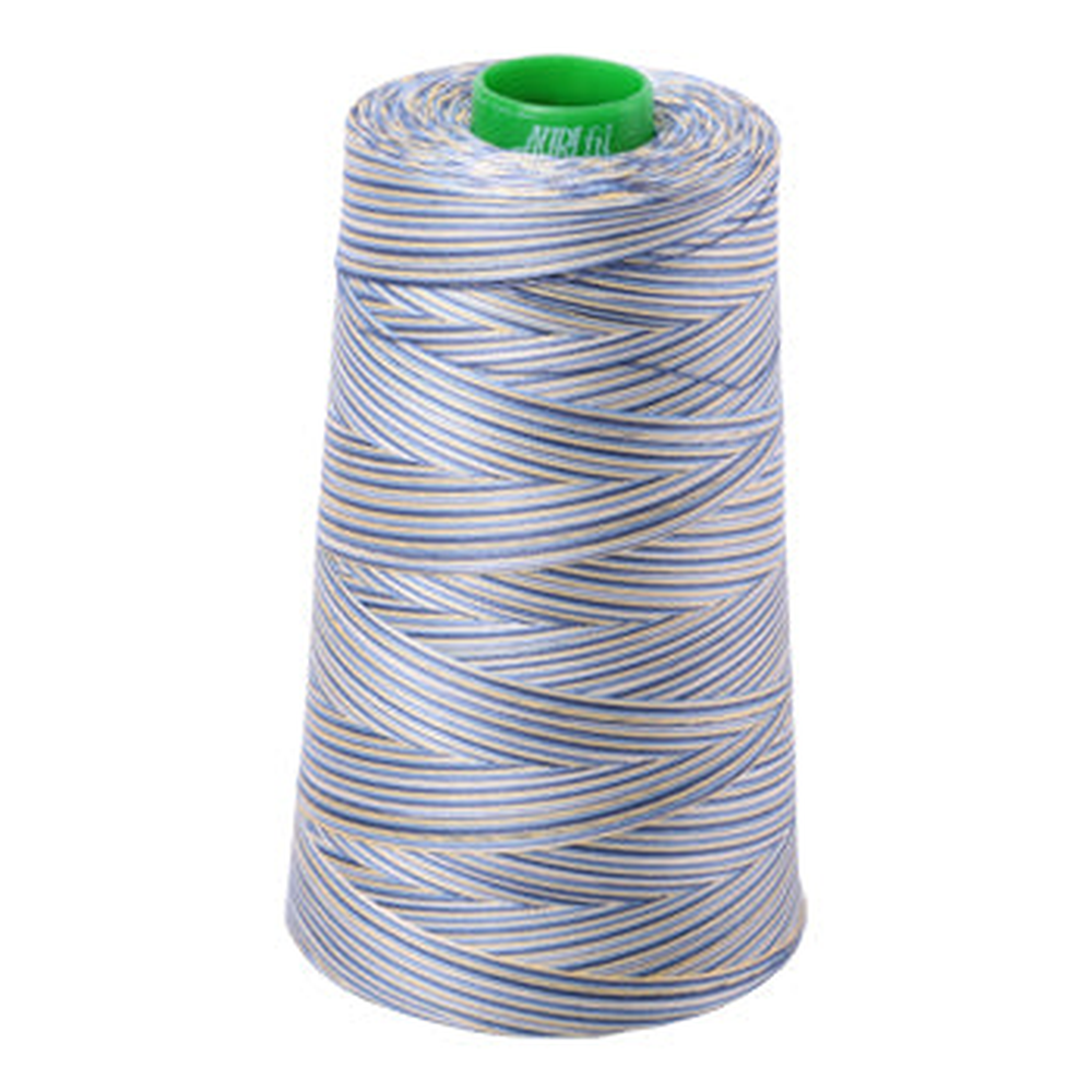 Aurifil embroidery thread spool in Lemon Blueberry (4649) - 40wt 4700m