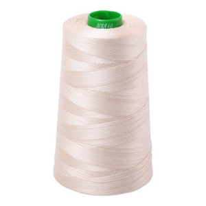 Aurifil embroidery thread spool in Light Beige (2310) - 40wt 4700m