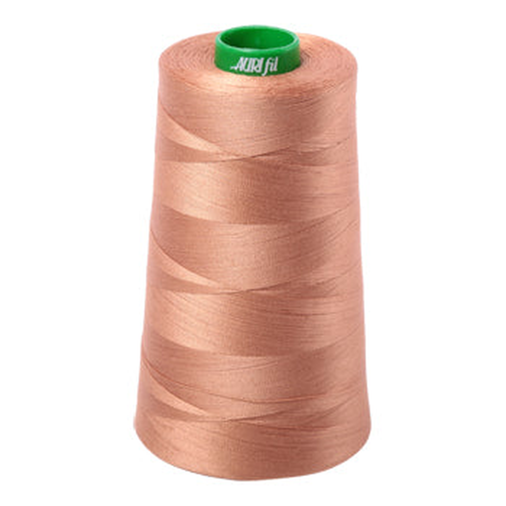 Aurifil embroidery thread spool in Light Chestnut (2330) - 40wt 4700m