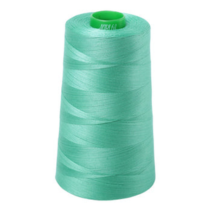 Aurifil embroidery thread spool in Light Emerald (2860) - 40wt 4700m