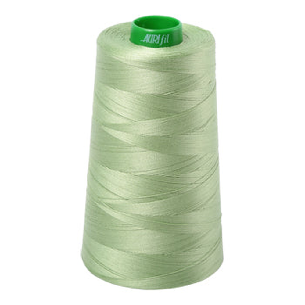 Aurifil embroidery thread spool in Light Fern (2882) - 40wt 4700m