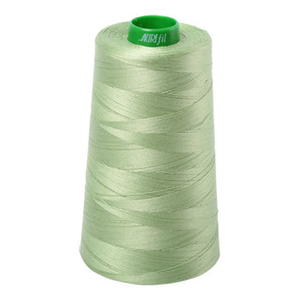 Aurifil embroidery thread spool in Light Fern (2882) - 40wt 4700m