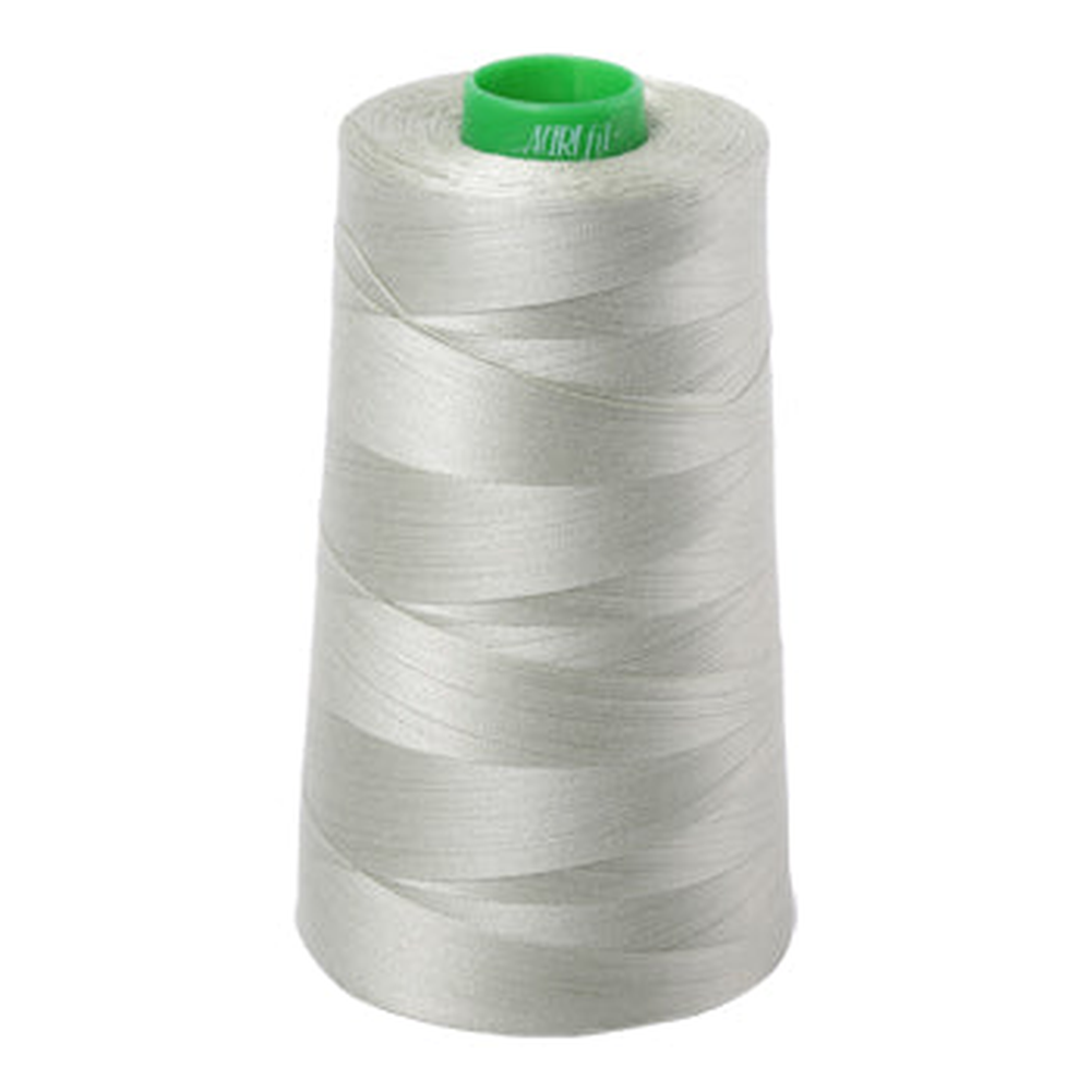 Aurifil embroidery thread spool in Light Laurel Green (2902) - 40wt 4700m