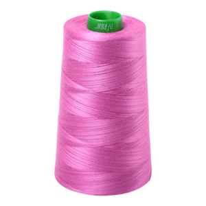Aurifil embroidery thread spool in Light Magenta (2588) - 40wt 4700m
