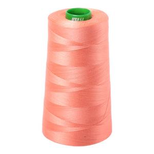 Aurifil embroidery thread spool in Light Salmon (2220) - 40wt 4700m