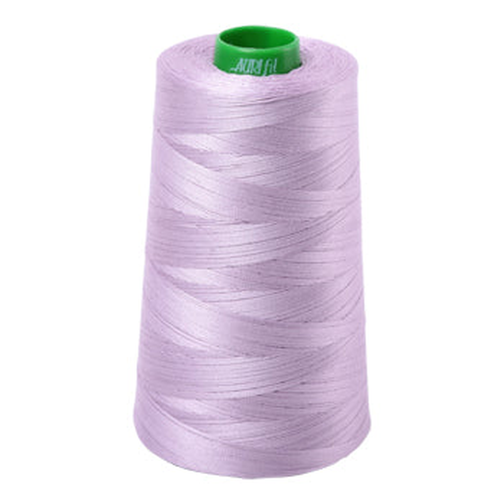 Aurifil embroidery thread spool in Lilac (2562) - 40wt 4700m