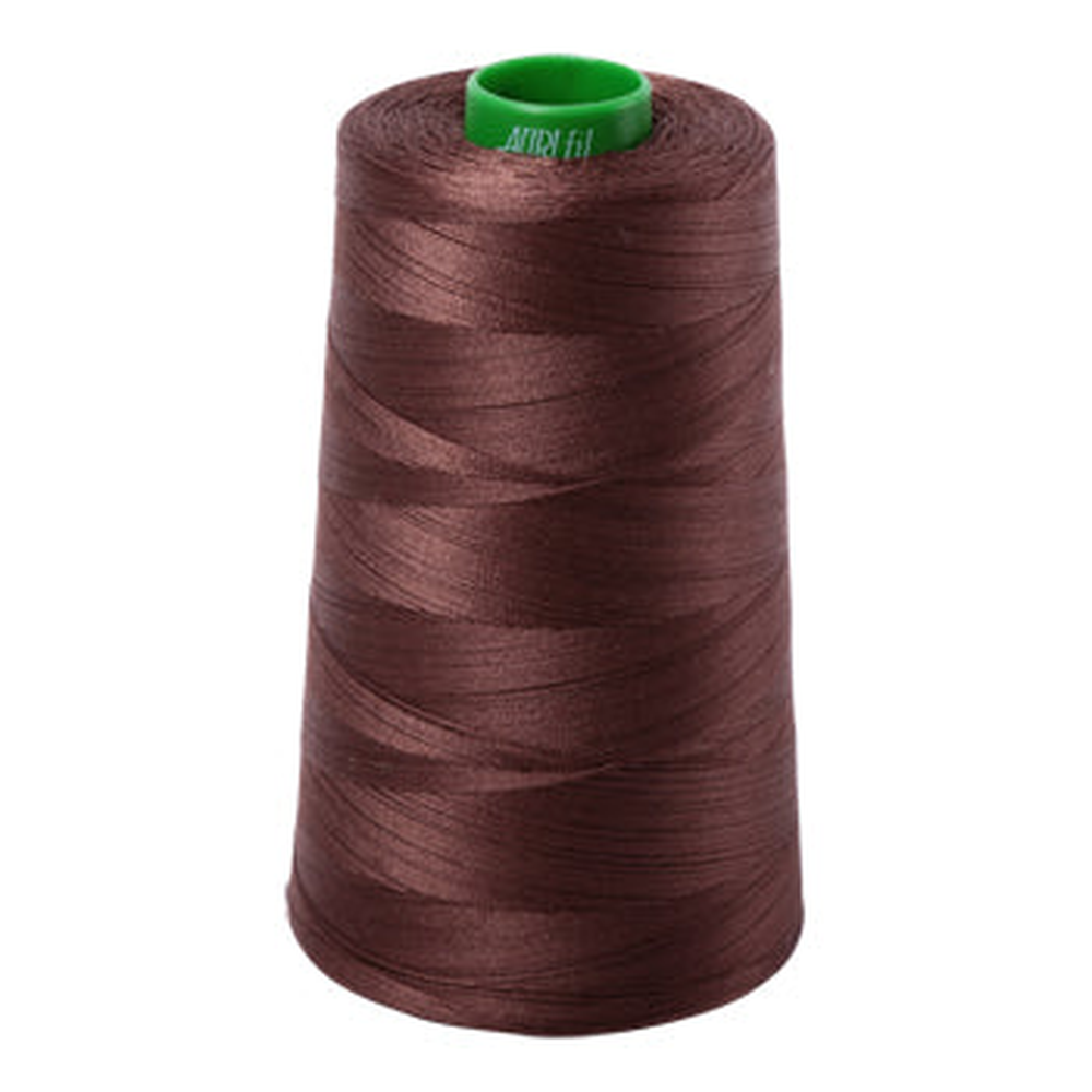 Aurifil embroidery thread spool in Medium Bark (1285) - 40wt 4700m