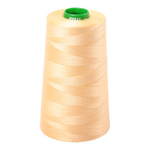 Aurifil embroidery thread spool in Medium Butter (2130) - 40wt 4700m