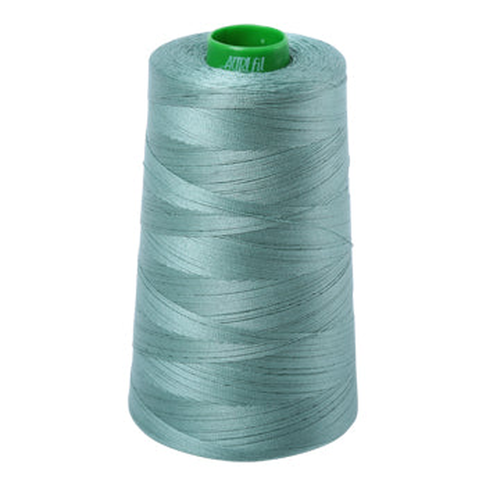 Aurifil embroidery thread spool in Medium Juniper (2850) - 40wt 4700m