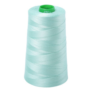 Aurifil embroidery thread spool in Medium Mint (2835) - 40wt 4700m