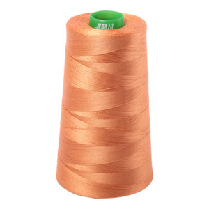 Aurifil embroidery thread spool in Medium Orange (5009) - 40wt 4700m