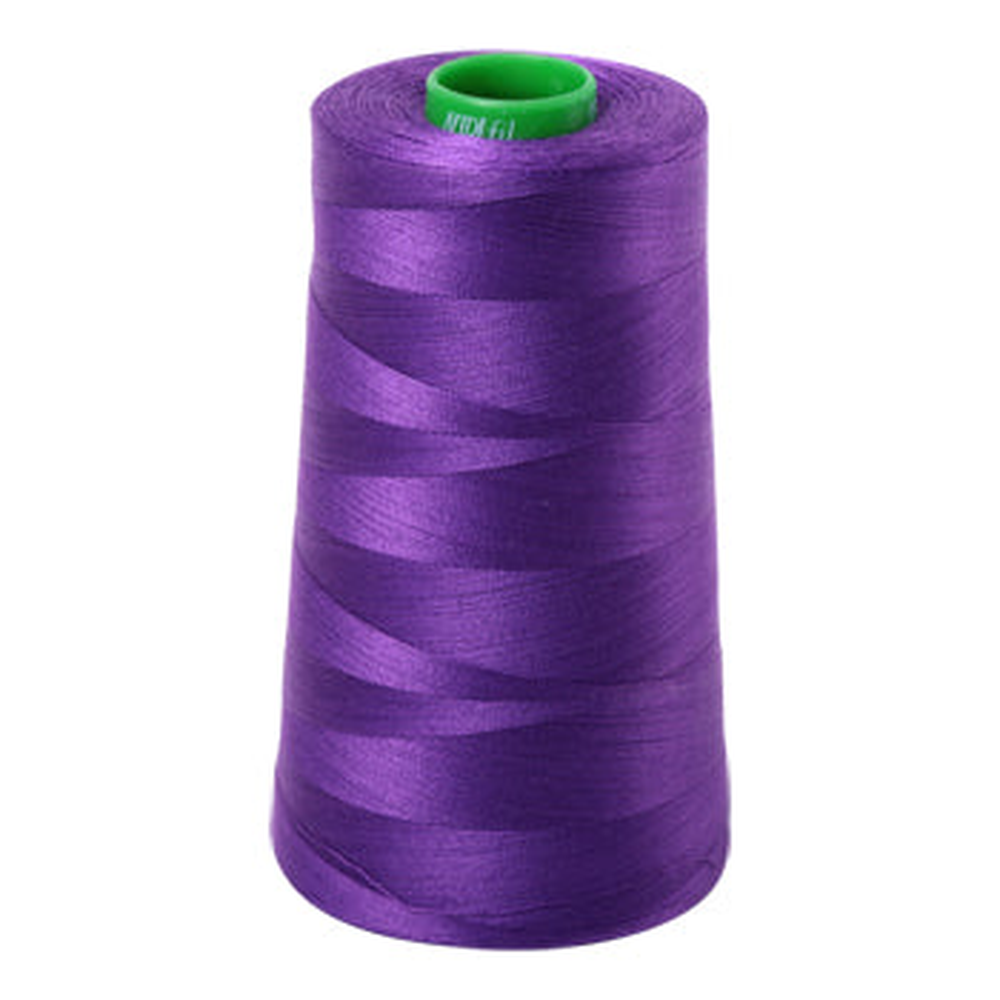 Aurifil embroidery thread spool in Medium Purple (2545) - 40wt 4700m