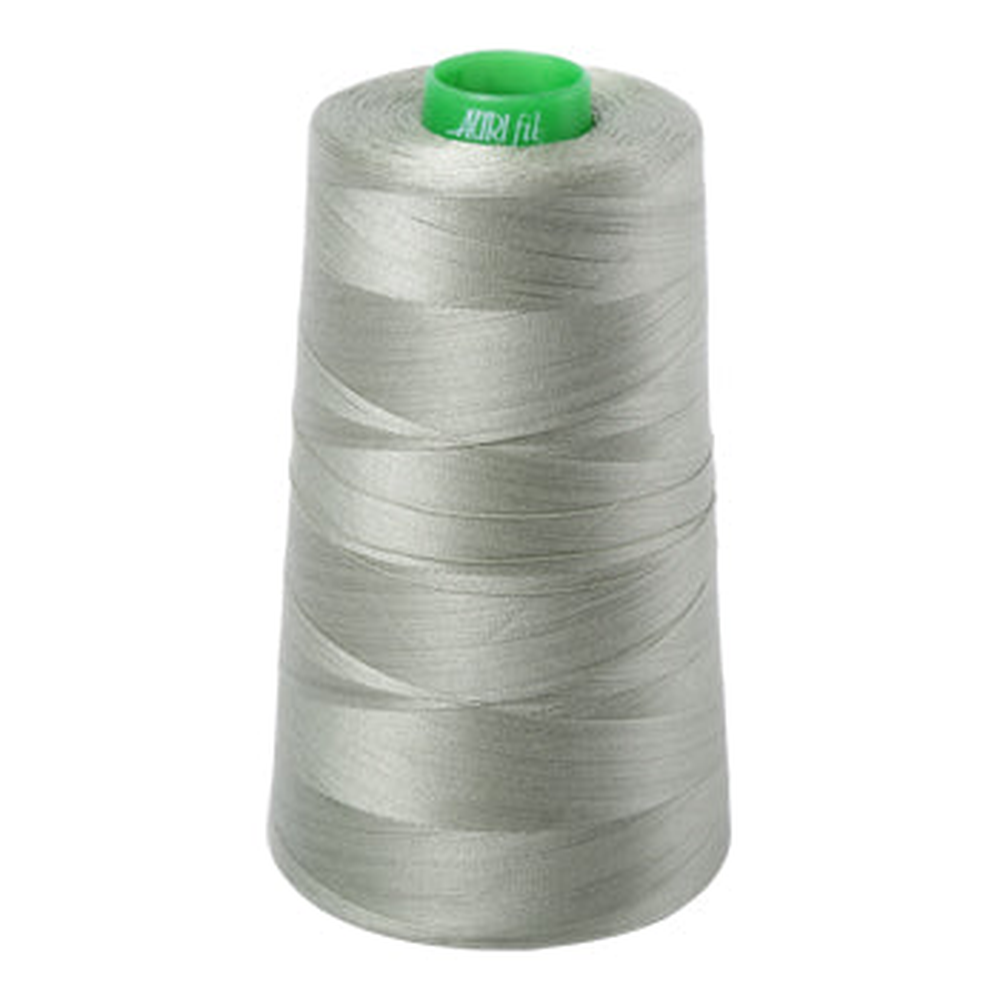 Aurifil embroidery thread spool in Military Green (5019) - 40wt 4700m