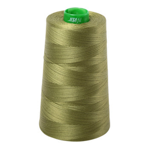 Aurifil embroidery thread spool in Olive Green (5016) - 40wt 4700m