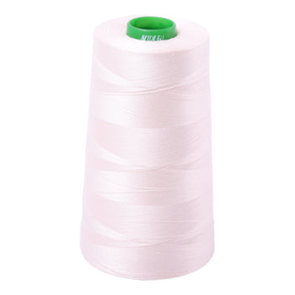 Aurifil embroidery thread spool in Oyster (2405) - 40wt 4700m