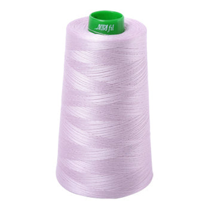 Aurifil embroidery thread spool in Pale Lilac (2564) - 40wt 4700m