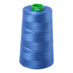 Aurifil embroidery thread spool in Peacock Blue (6738) - 40wt 4700m