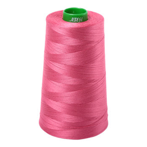 Aurifil embroidery thread spool in Peony (2440) - 40wt 4700m