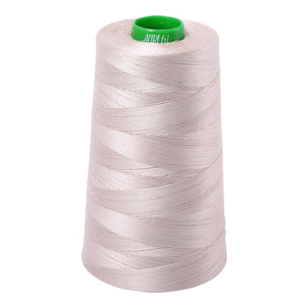 Aurifil embroidery thread spool in Pewter (6711) - 40wt 4700m