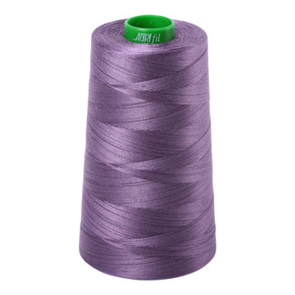 Aurifil embroidery thread spool in Plumtastic (6735) - 40wt 4700m
