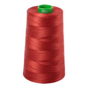 Aurifil embroidery thread spool in Pumpkin Spice (2395) - 40wt 4700m