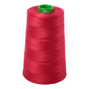 Aurifil embroidery thread spool in Red (2250) - 40wt 4700m