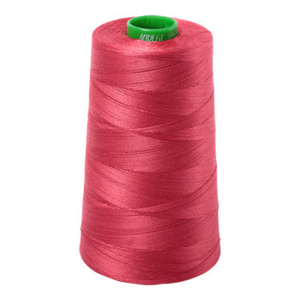 Aurifil embroidery thread spool in Red Peony (2230) - 40wt 4700m