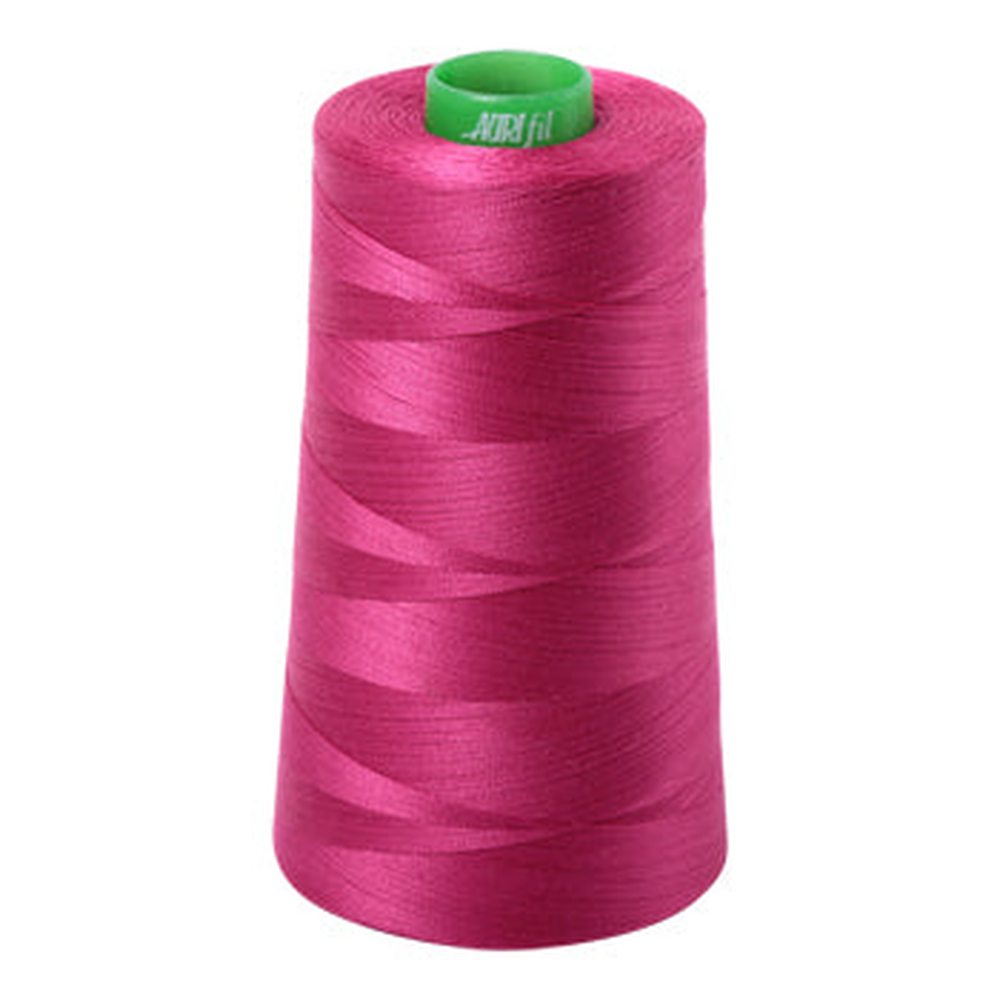 Aurifil embroidery thread spool in Red Plum (1100) - 40wt 4700m