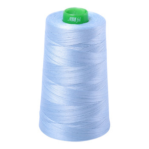 Aurifil embroidery thread spool in Robins Egg (2715) - 40wt 4700m