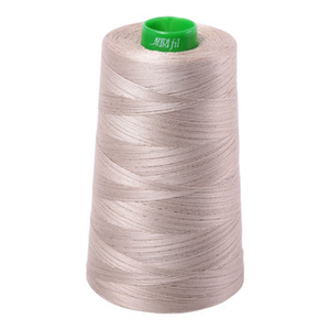 Aurifil embroidery thread spool in Rope Beige (5011) - 40wt 4700m