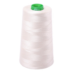 Aurifil embroidery thread spool in Silver White (2309) - 40wt 4700m