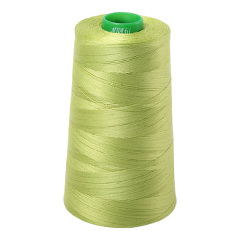 Aurifil embroidery thread spool in Spring Green (1231) - 40wt 4700m