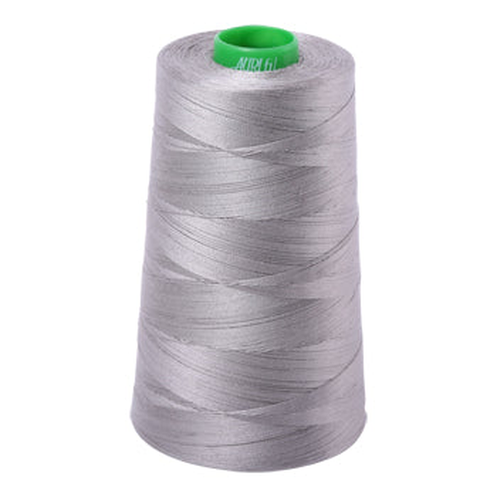 Aurifil embroidery thread spool in Stainless Steel (2620) - 40wt 4700m