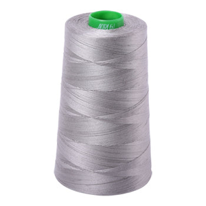 Aurifil embroidery thread spool in Stainless Steel (2620) - 40wt 4700m