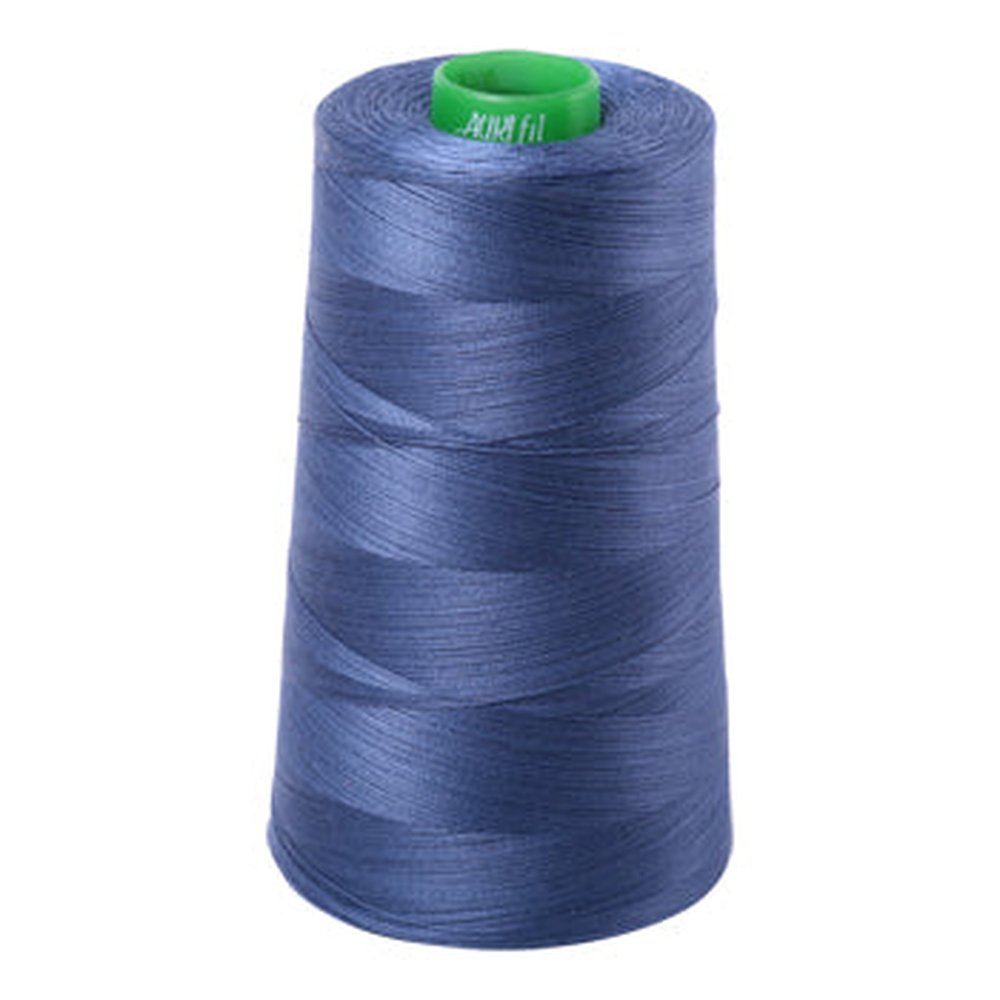 Aurifil embroidery thread spool in Steel Blue (2775) - 40wt 4700m