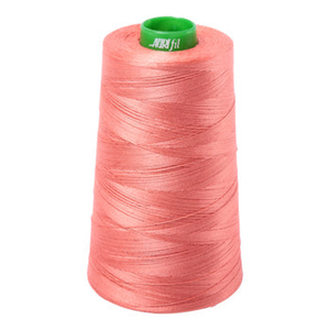 Aurifil embroidery thread spool in Tangerine Dream (6729) - 40wt 4700m