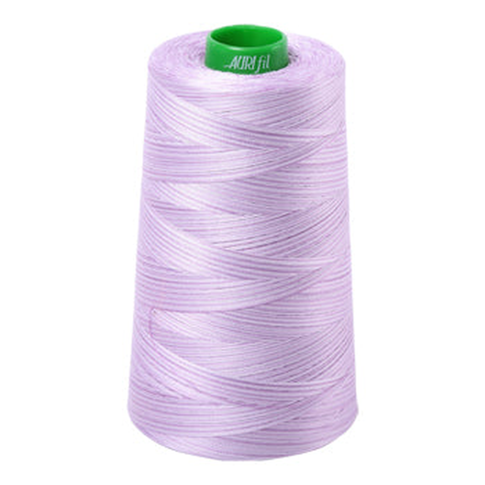 Aurifil embroidery thread spool in French Lilac (3840) - 40wt 4700m