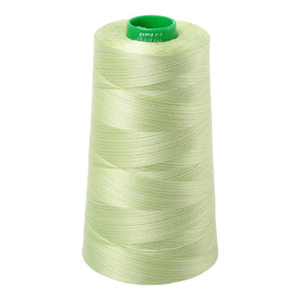 Aurifil embroidery thread spool in Light Spring Green (3320) - 40wt 4700m