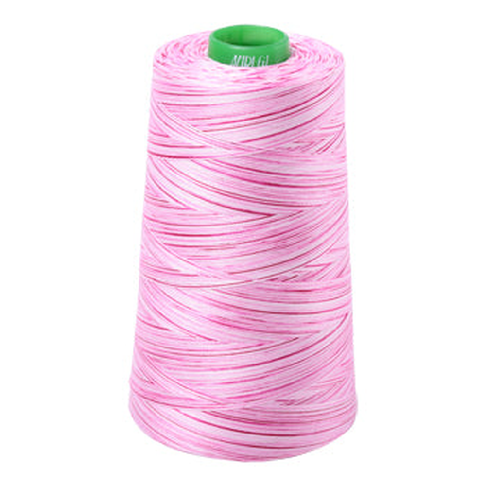 Aurifil embroidery thread spool in Pink Taffy (4660) - 40wt 4700m