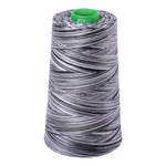 Aurifil embroidery thread spool in Varigated Graphite (4665) - 40wt 4700m
