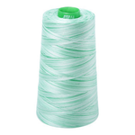 Aurifil embroidery thread spool in Varigated Mint Julep (4661) - 40wt 4700m