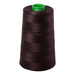 Aurifil embroidery thread spool in Very Dark Bark (1130) - 40wt 4700m