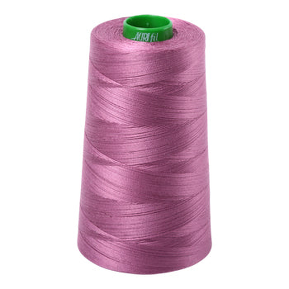 Aurifil embroidery thread spool in Wine (5003) - 40wt 4700m