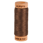 Aurifil embroidery thread spool in Bark (1140) - 80wt 274m