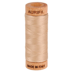 Aurifil embroidery thread spool in Beige (2314) - 80wt 274m