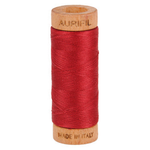 Aurifil embroidery thread spool in Burgundy (1103) - 80wt 274m