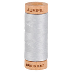 Aurifil embroidery thread spool in Dove (2600) - 80wt 274m