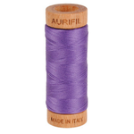 Aurifil embroidery thread spool in Dusty Lavander (1243) - 80wt 274m